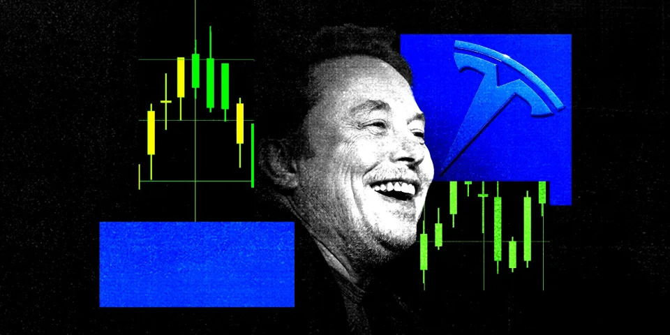 Tesla stock has surged since Musk's surprise all-hands meeting as retail investors swarm
