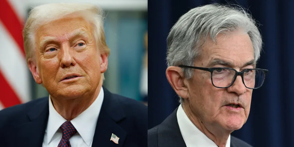 The 'sell America' trade is crushing markets as Trump butts heads with the Fed