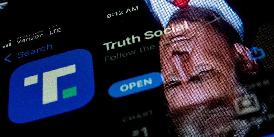 Trump Media slides to 6-month low after filing shows the president's trust could sell $2 billion of stock