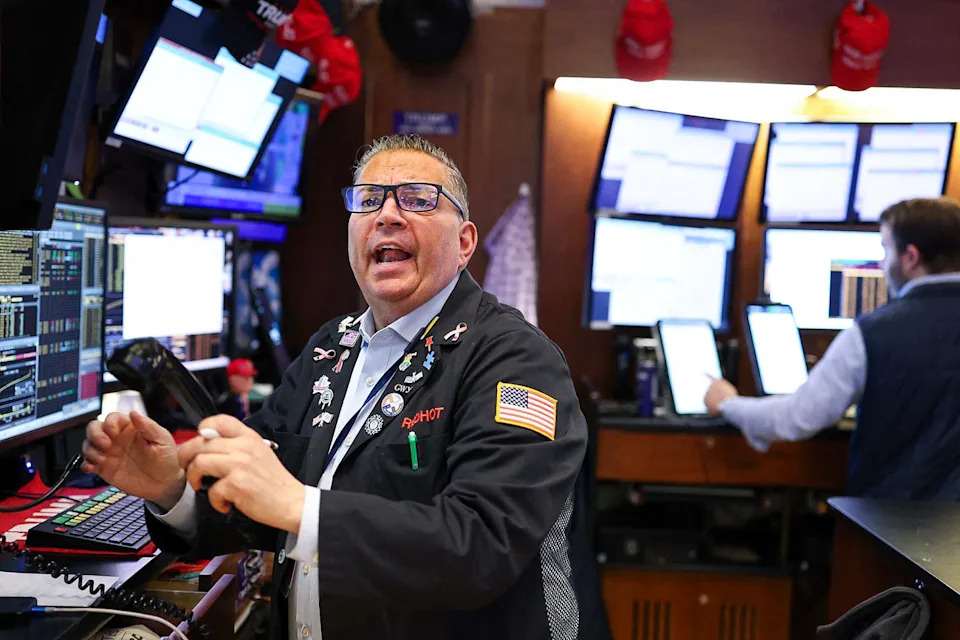 Investors flee U.S. stocks as markets react sharply to Trump's tariff plan