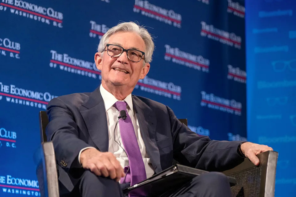 Fed Chair Jay Powell explains why he's always wearing a purple tie: 'We are strictly nonpolitical'