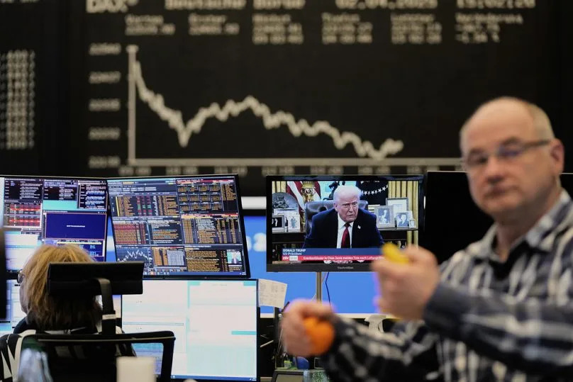 European and US markets continue to drop after Trump's global tariffs